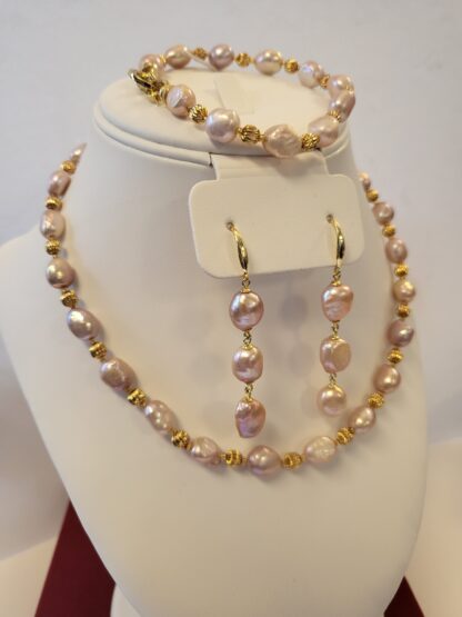 Fresh Water Pearl Set - Image 3