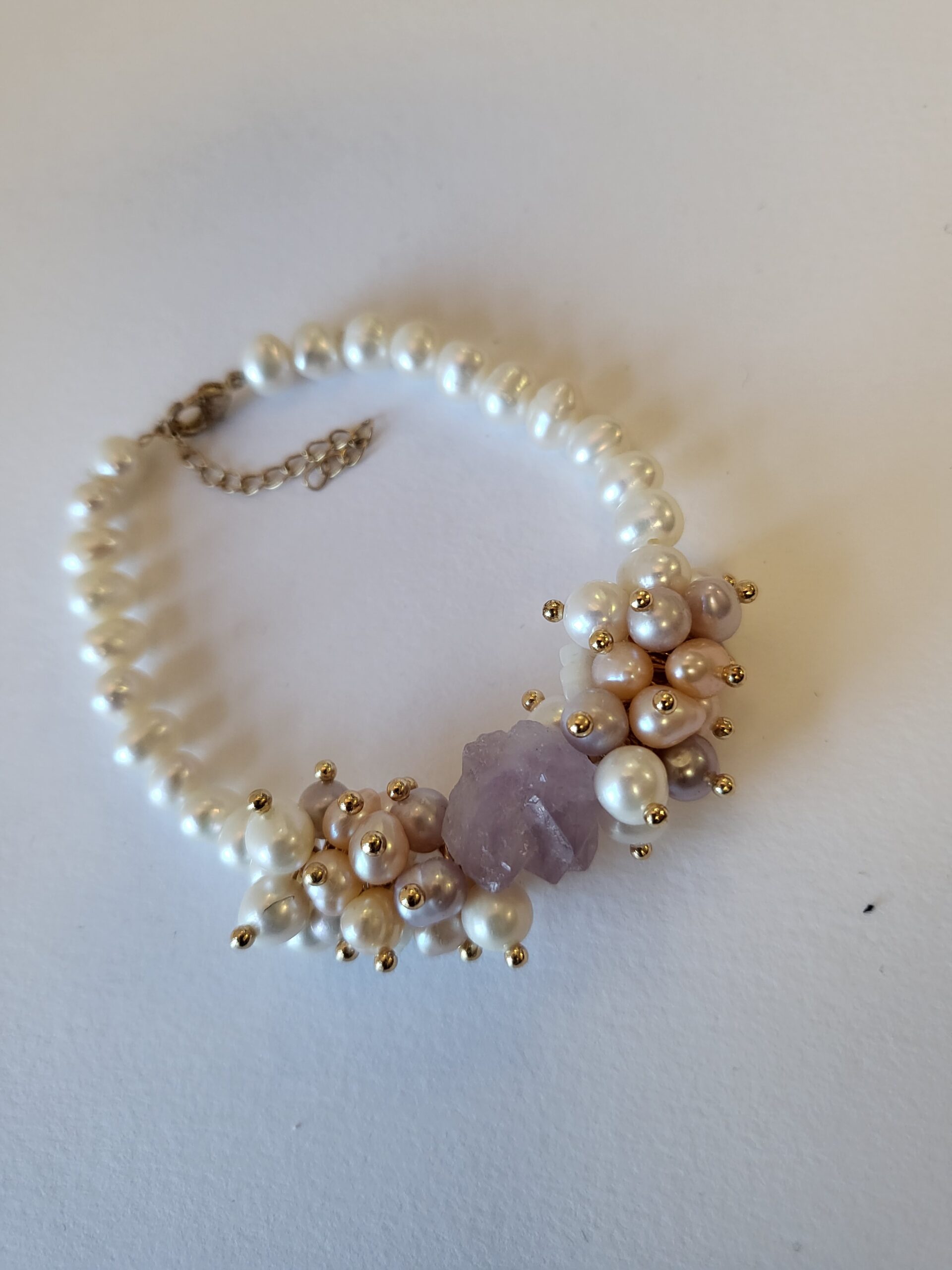 Fresh Water Pearls Sets with Amethyst - Image 4